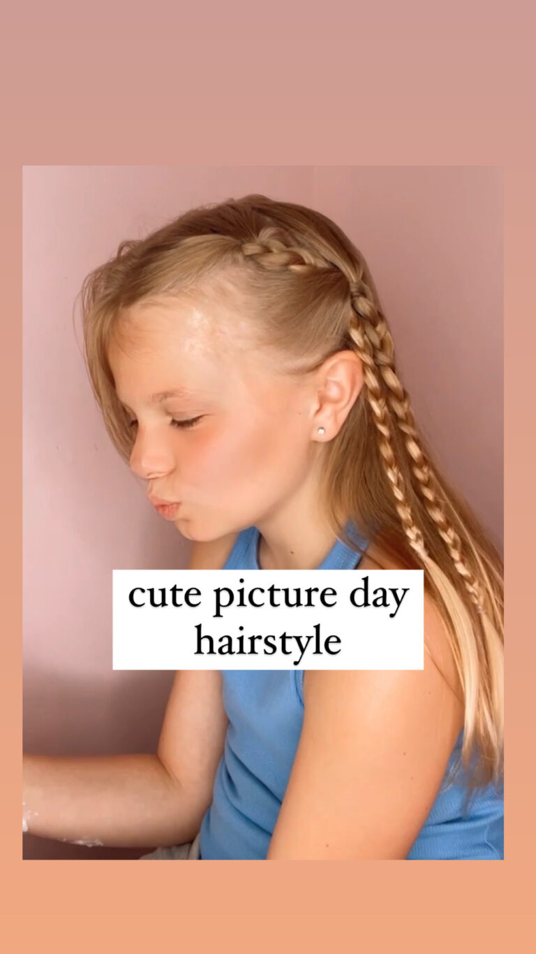 Cute Hairstyles For Picture Day