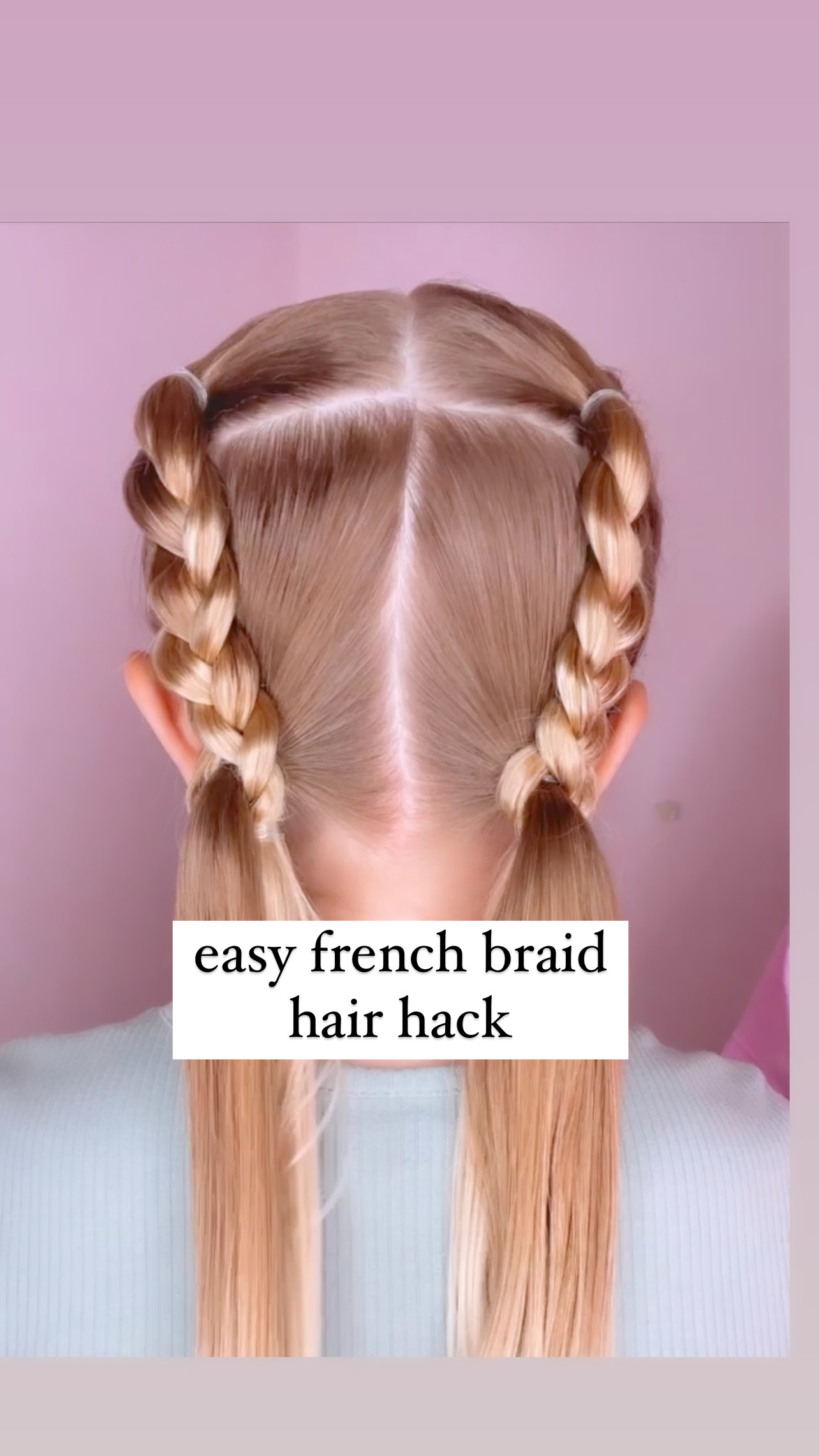 How to French Braid | Back to Basics 101 - Cute Girls Hairstyles