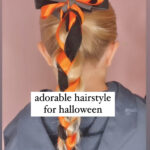 Halloween Hairstyle - Ribbon Braid