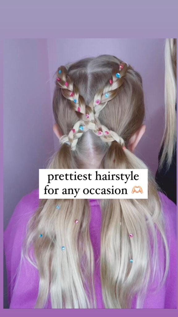 How To Bedazzle Your Hair for the Holidays