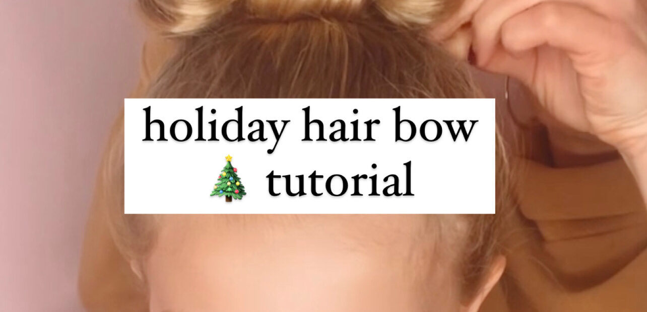 HOLIDAY HAIR BOW