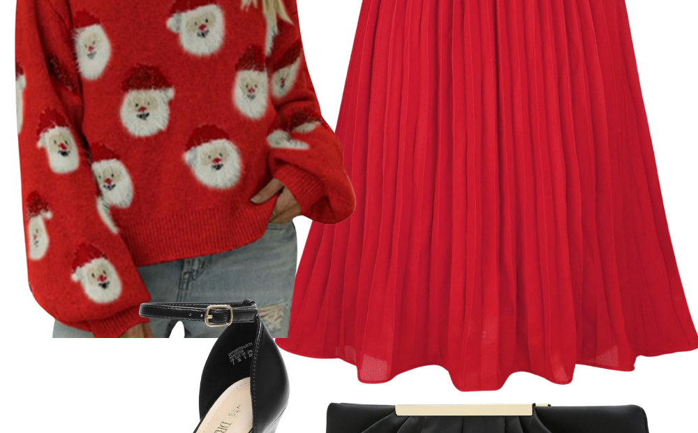 how to style a santa sweater