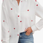 how to style a heart blouse