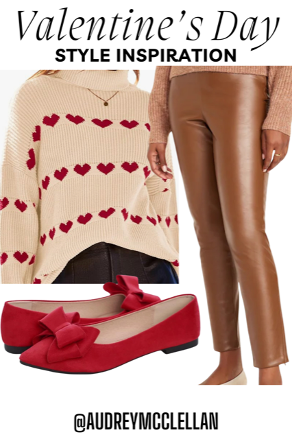 How to Style a Heart Sweater for Valentine's Day