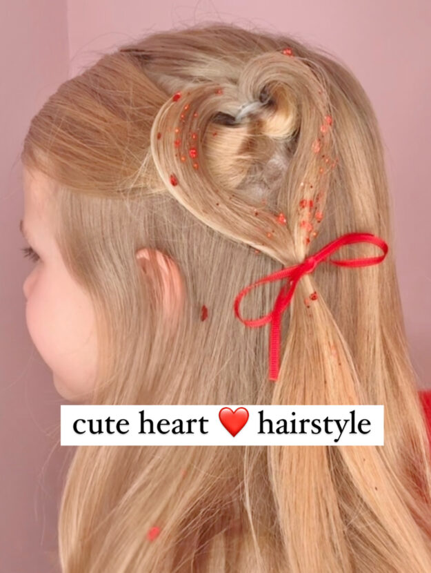 Valentine's Day hairstyle