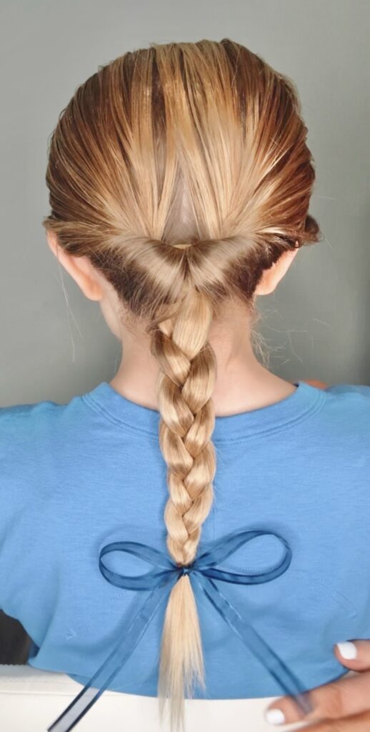 Topsy Tail Braid Hairstyle