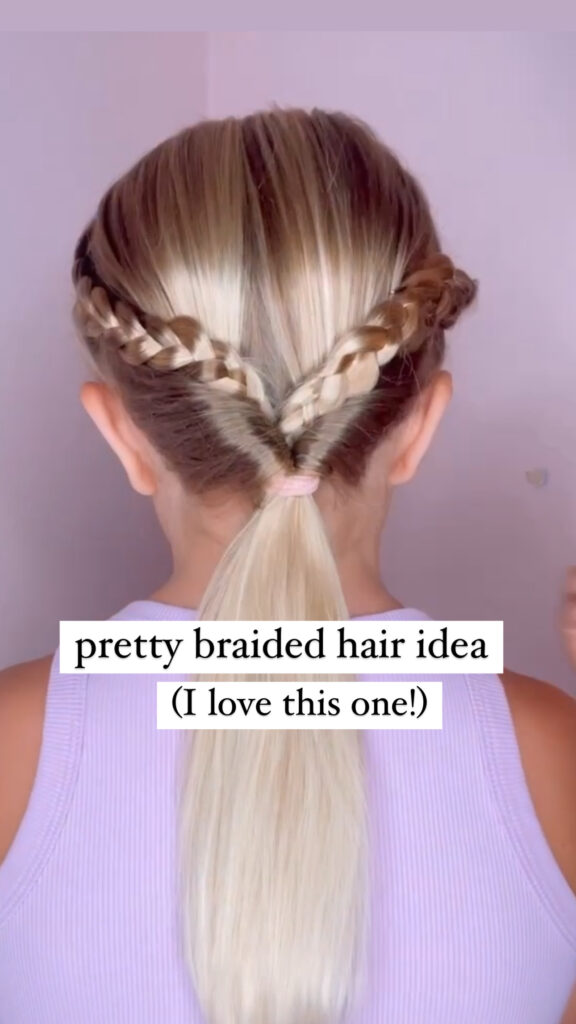 braid hair idea on long hair