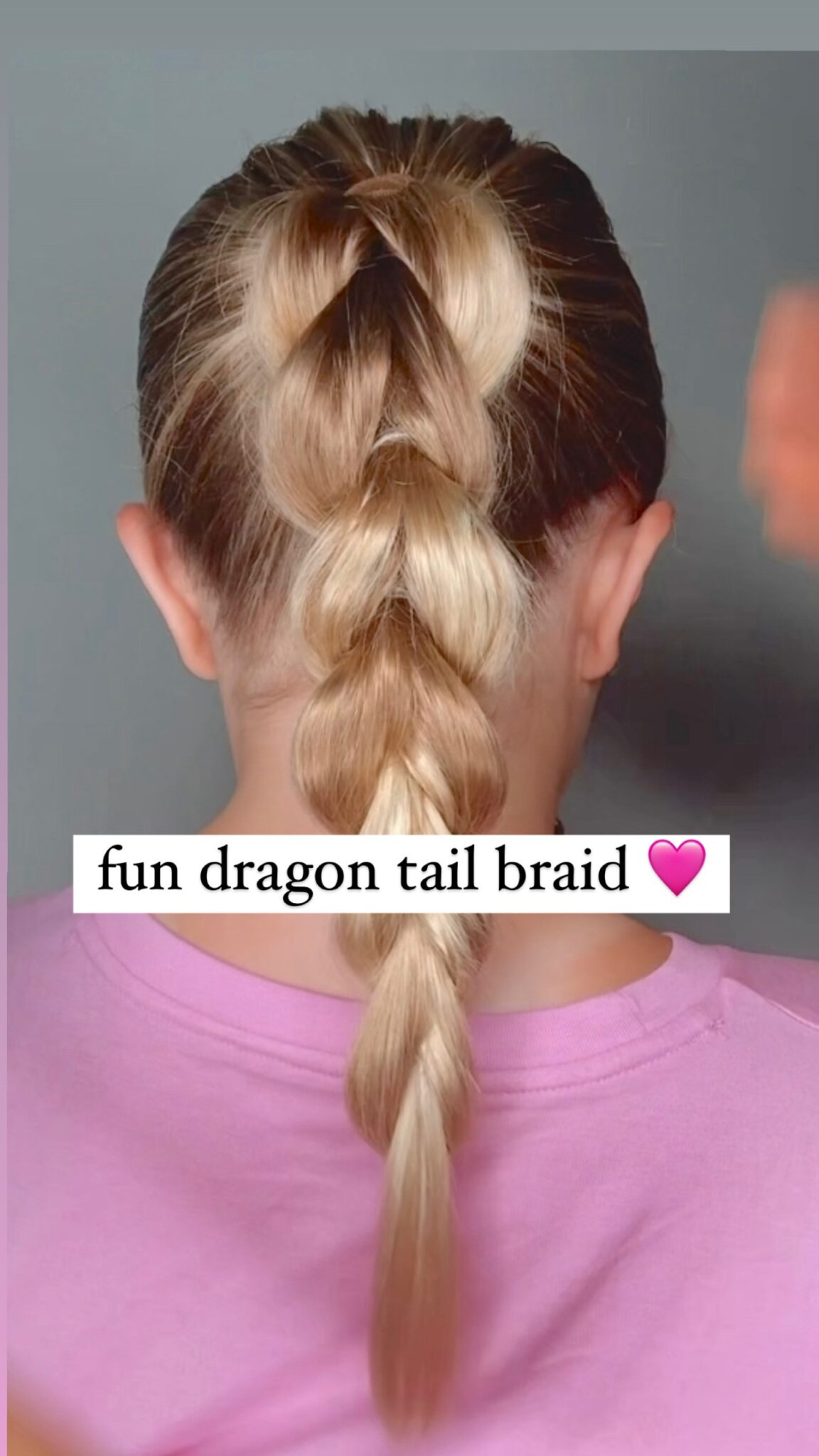Dragon Tail Braid Tutorial - Stylish Life for Moms