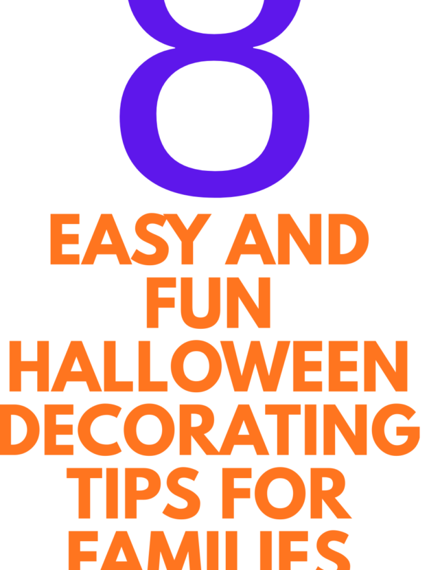 EASY HALLOWEEN DECORATING TIPS