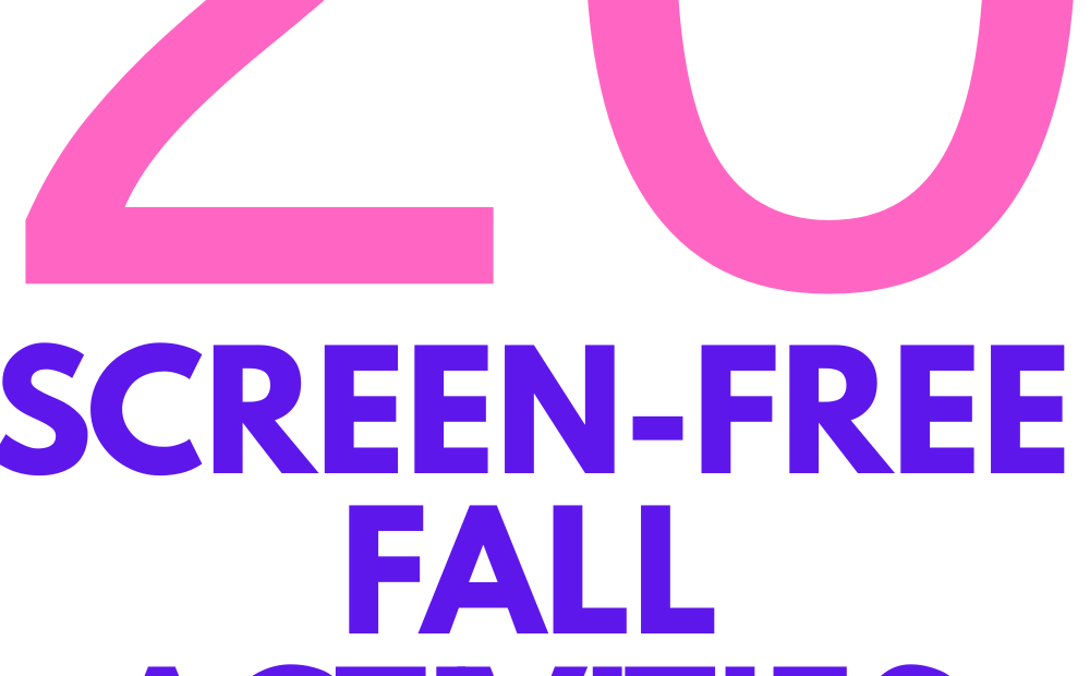 20 Screen-Free Fall Activities for Kids