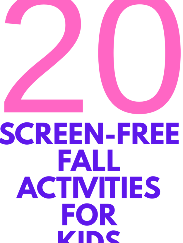 20 Screen-Free Fall Activities for Kids