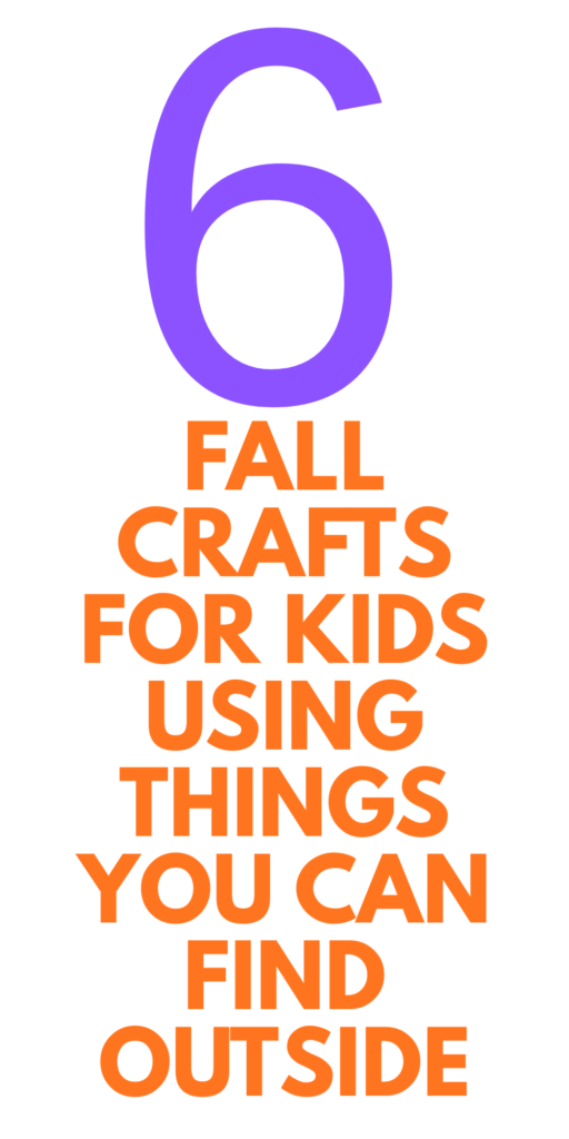 Fall Crafts Using Things You Can Find Outside Fall Crafts Using Things You Can Find Outside
