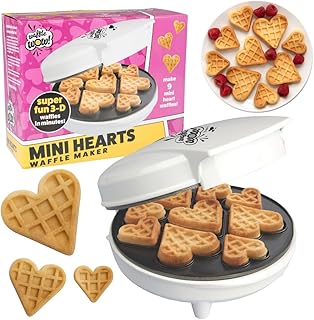 MINI HEART WAFFLE MAKER