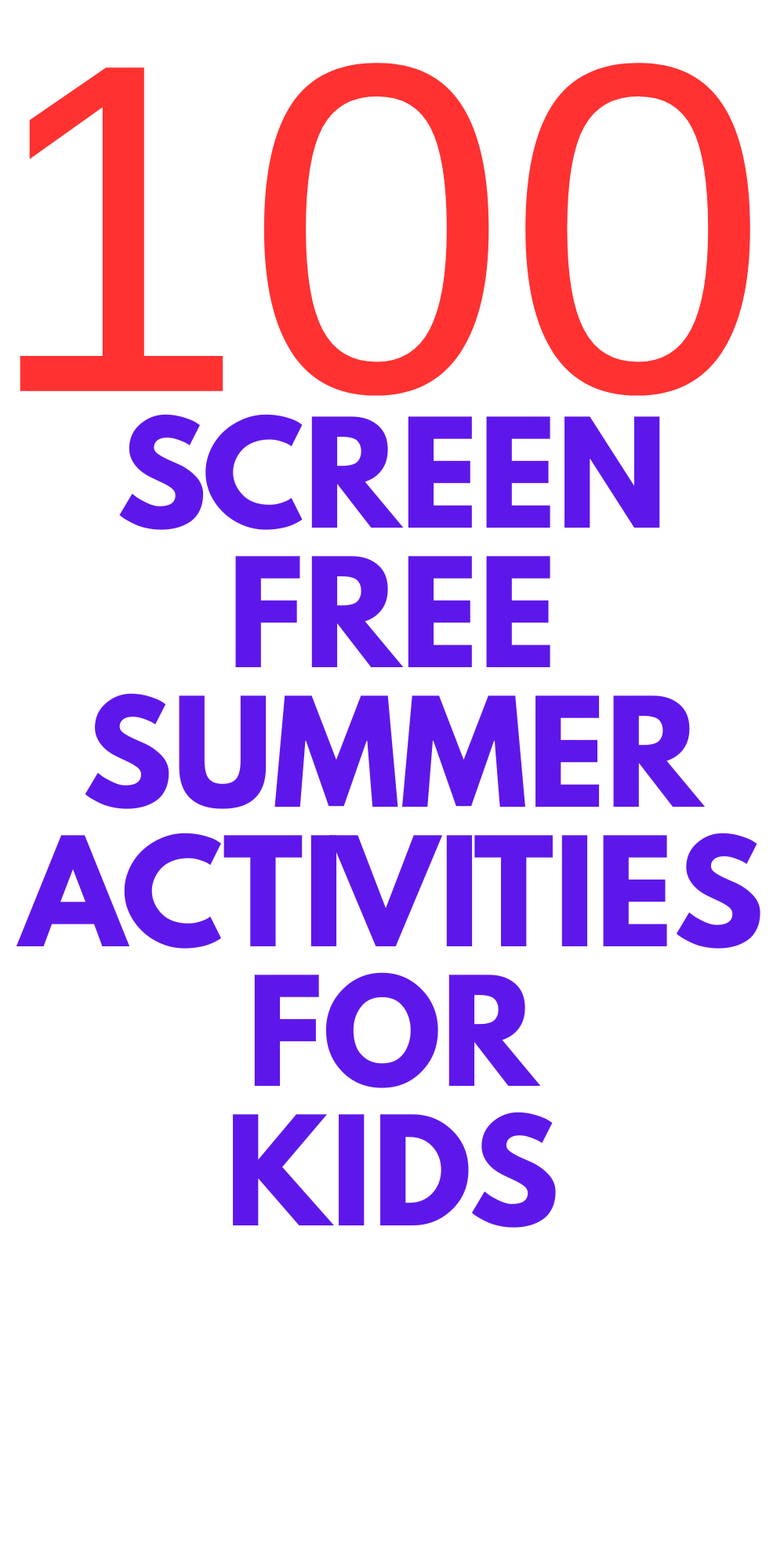 100 Screen-Free Activities Kids Actually Love - Stylish Life for Moms