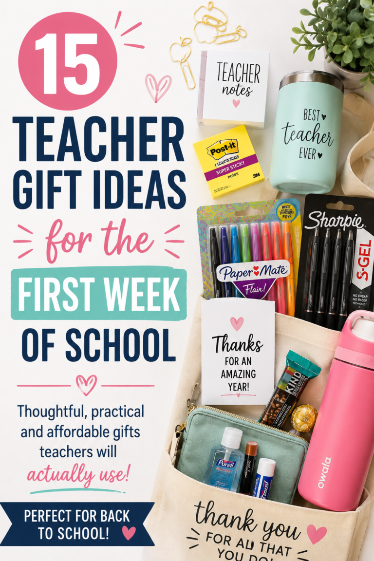 15 Teacher Gift Ideas for the First Week of School They'll Actually Use ...