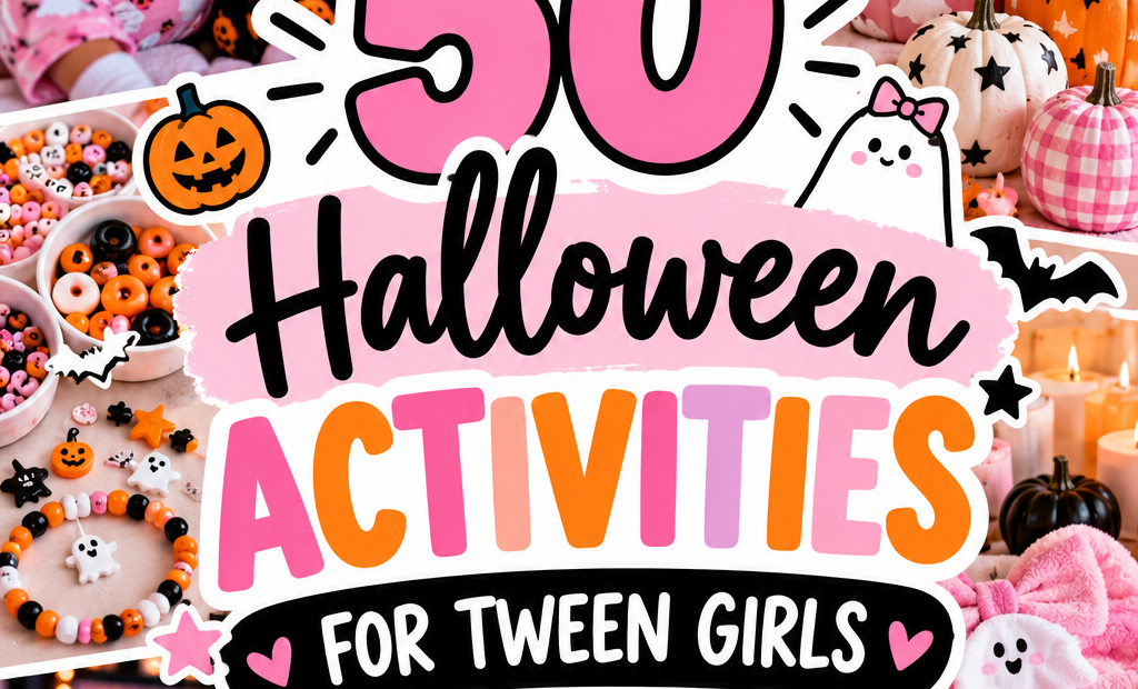 50 Halloween Activities for Tween Girls That Are Actually Fun